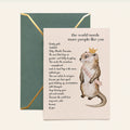 The Sassy Otter — People Like You Card