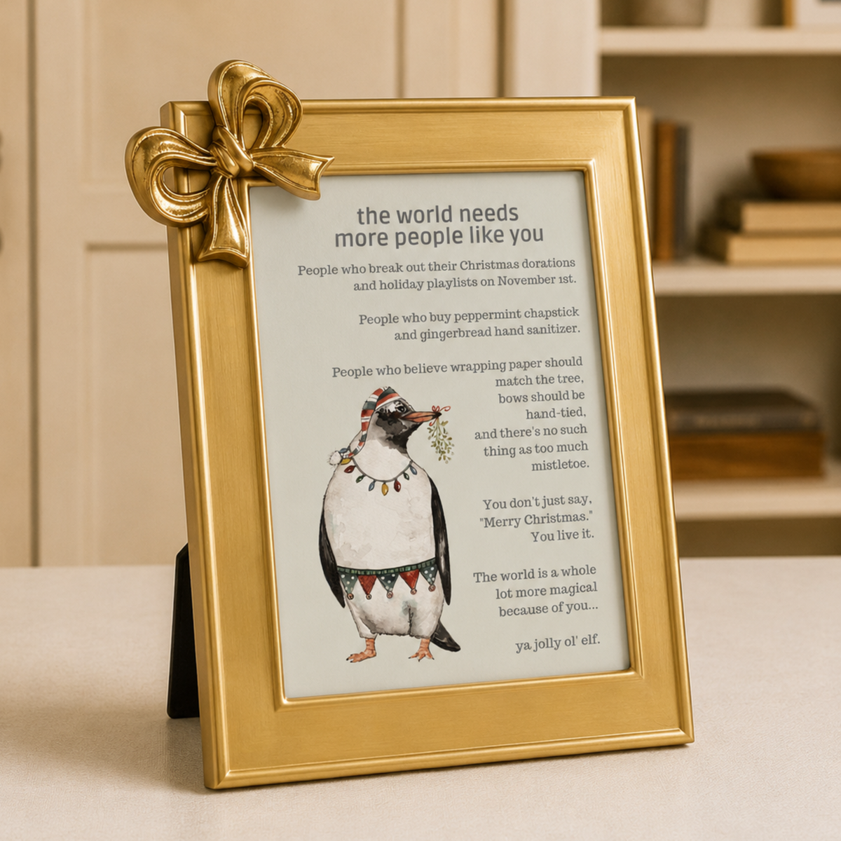 Penguin W. Griswold — People Like You Card