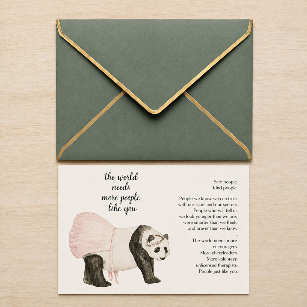 The Trusty Panda — People Like You Card (Copy)