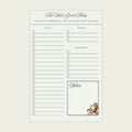 The Next Good Thing Notepad – Happy Cat