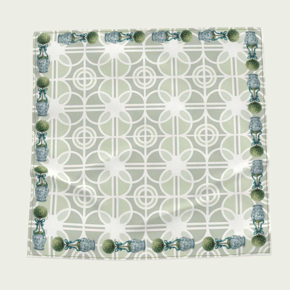 The English Garden Silk Scarf