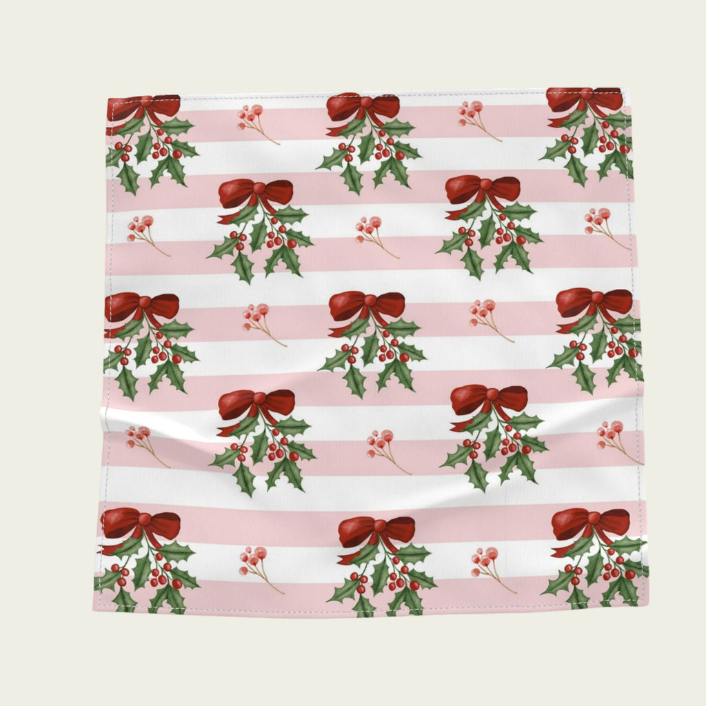 Mistletoe & Merriment Silk Scarf