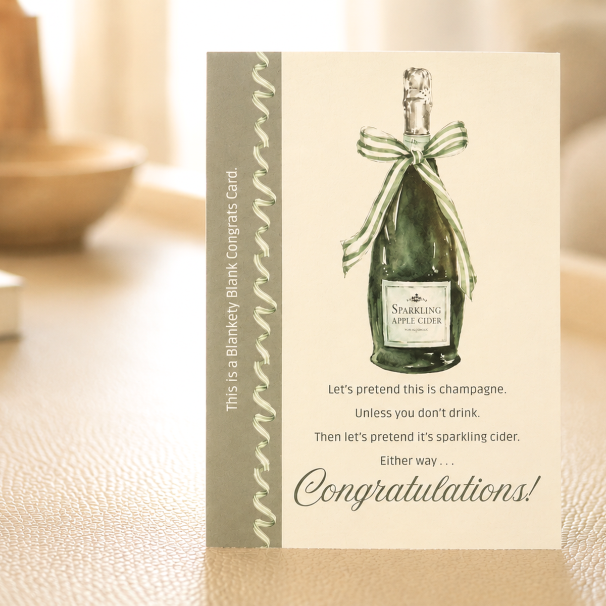 Blankety Blank Congrats Card. All the Things